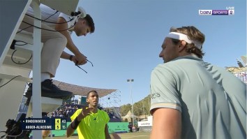 Unruly Tennis Fans Forcibly Removed For Shouting Disguised Racist Expletives At French Players In Spain