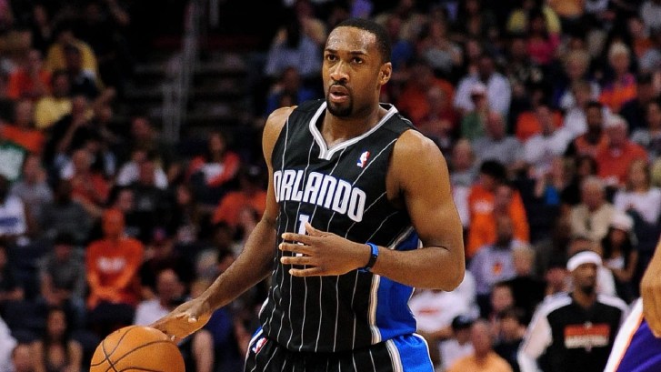 Gilbert Arenas of the Orlando Magic