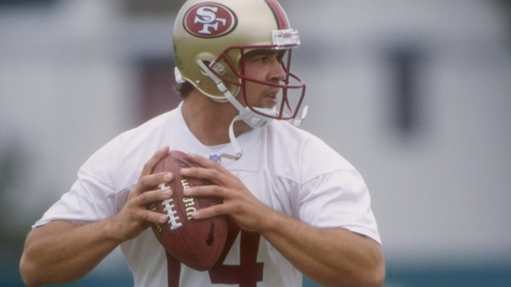 Jim Druckenmiller largest quarterback hands in NFL history