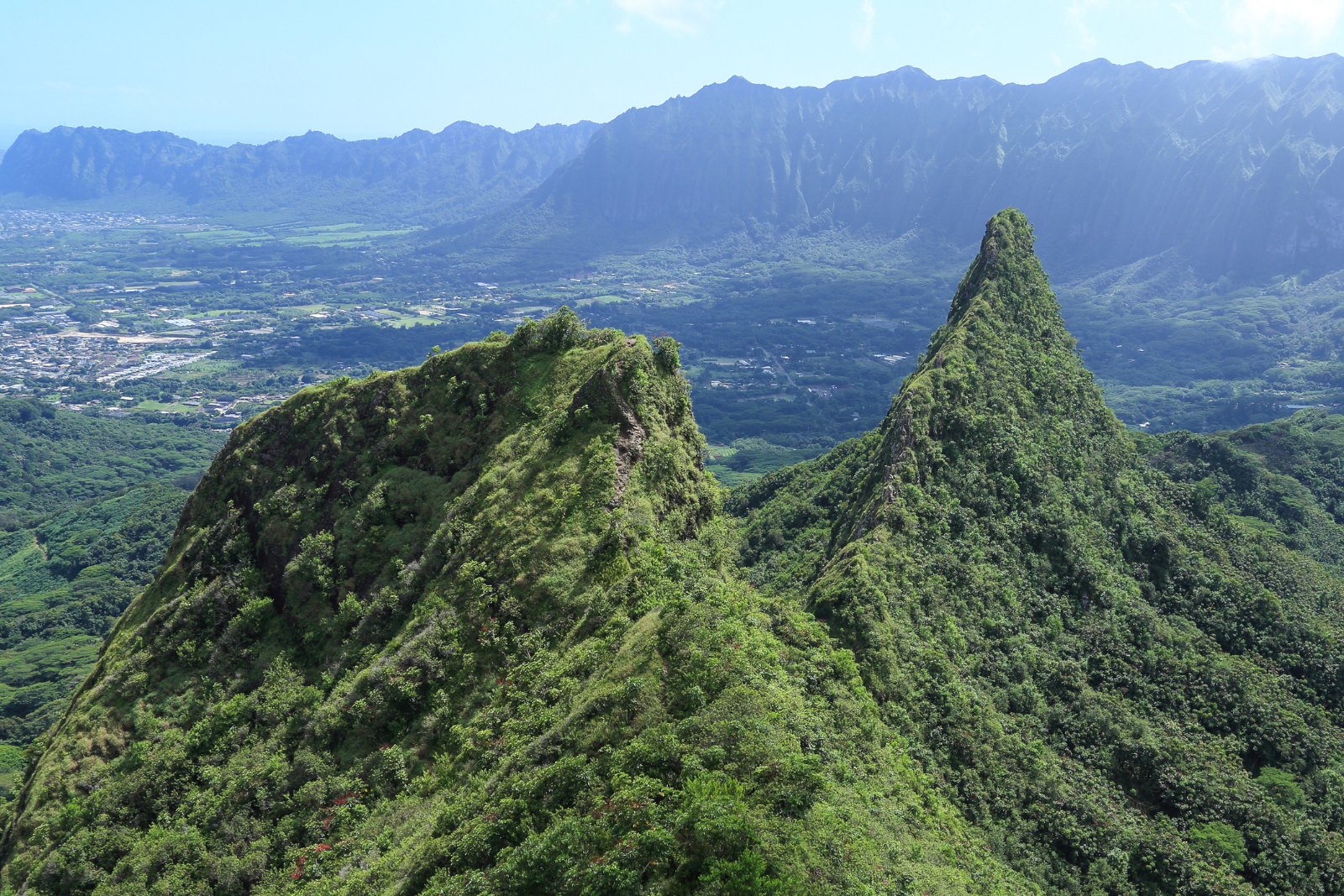 Mt. Olomana 3 Peak hike in Oahu Hawaii