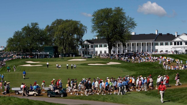 9th hole at Oakland Hills