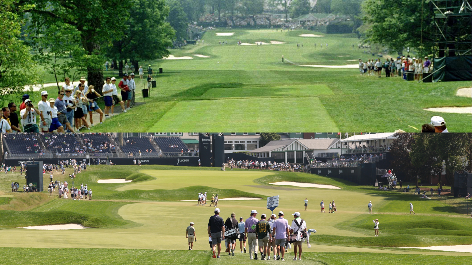Before-And-After Photos Of The Oakmont U.S. Open: 1994 vs Now
