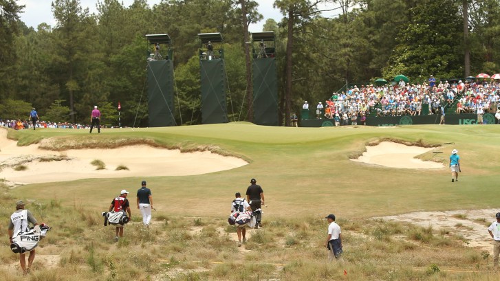 9th hole at Pinehurst No. 2