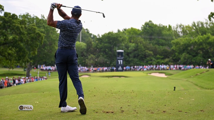 11th hole at Southern Hills