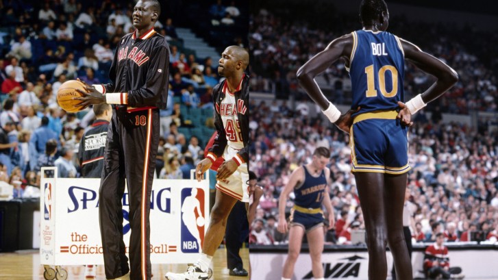 Manute Bol second tallest player in NBA history
