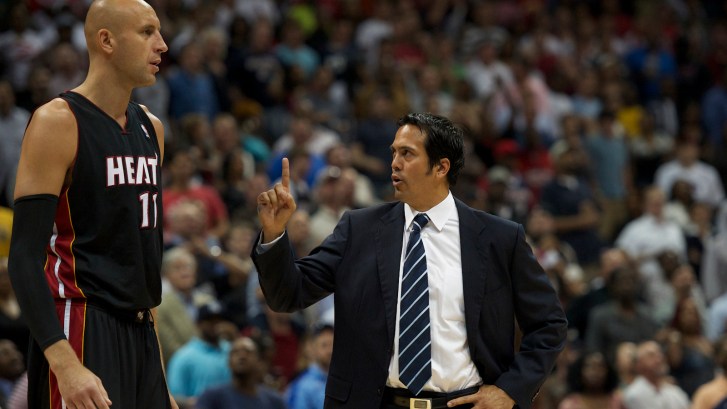 Heat center Zydrunas Ilgauskas of of tallest NBA players of all time