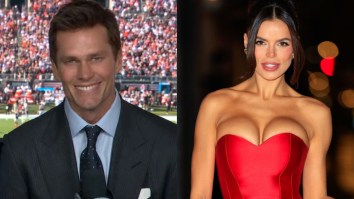 Tom Brady, Reportedly Seen Chatting Up Sydney Sweeney, Also Spotted Dancing With Famed SI Swimsuit Model At Jeff Bezos’ Wedding