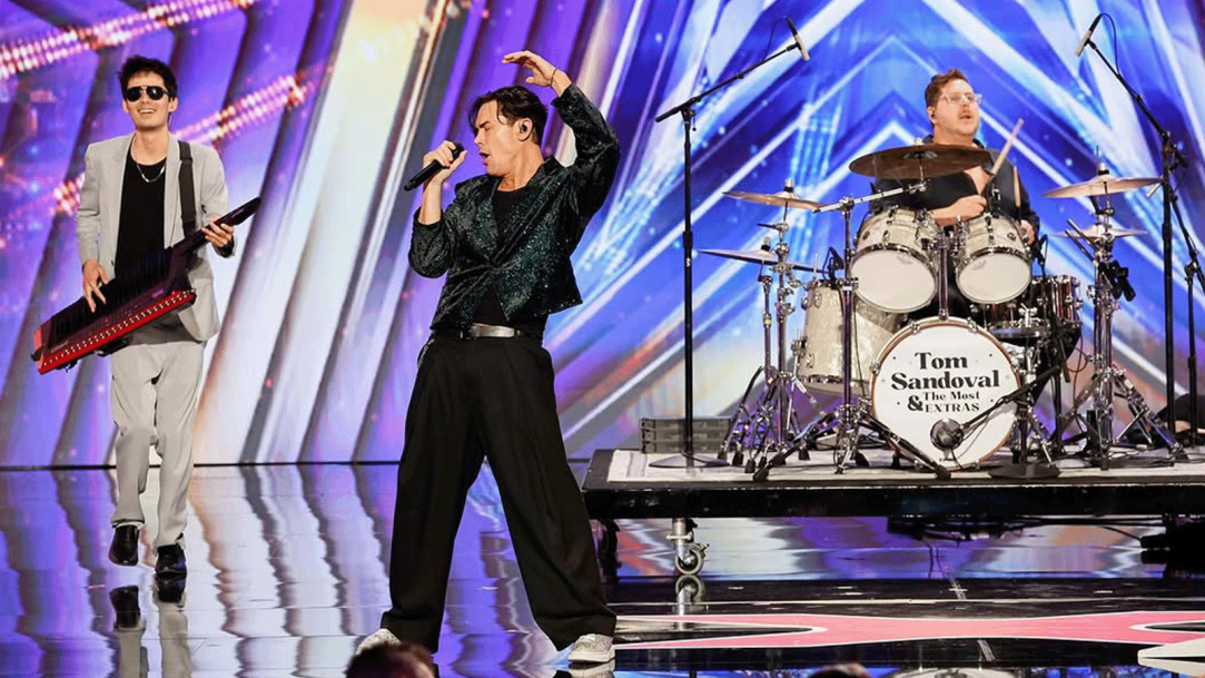 Tom Sandoval America's Got Talent Singing Take On Me Video