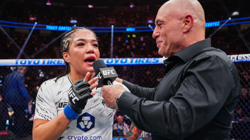 UFC’s Tracy Cortez Speaks Out Against ICE Immigration Raids In Front Of Las Vegas Crowd At UFC 317