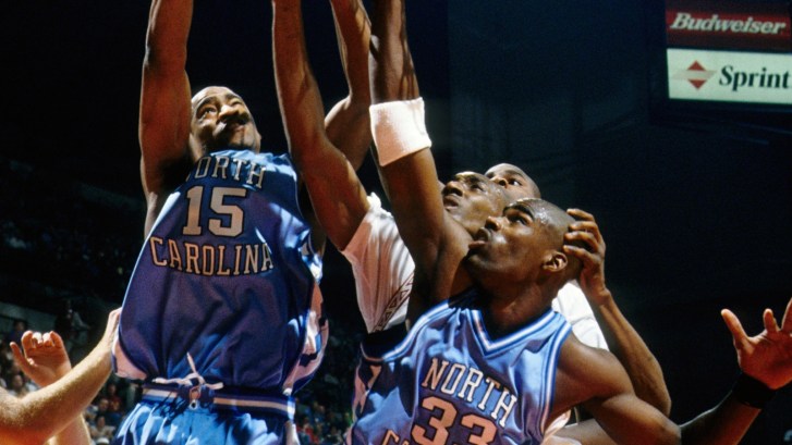 Vince Carter and Antawn Jamison at UNC