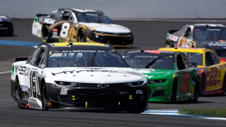 NASCAR AJ Allmendinger Indianapolis