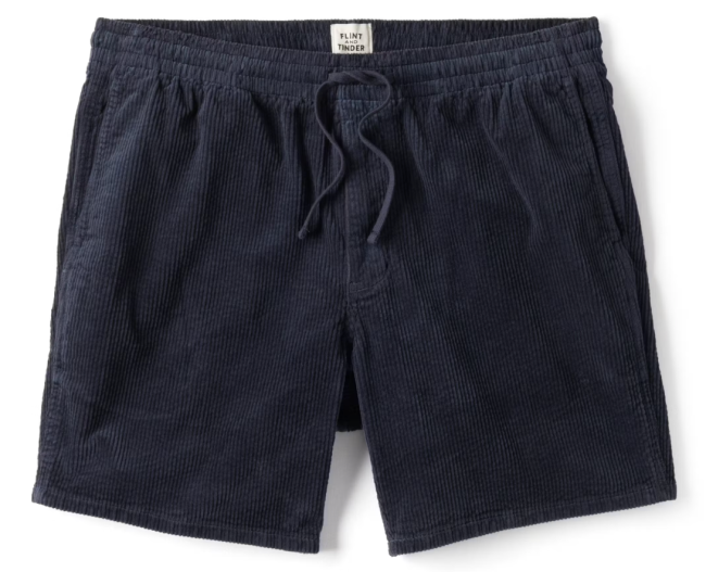 Flint and Tinder Corduroy Drawstring Short; shop Huckberry Summer Sale