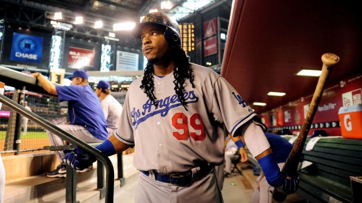 Manny Ramirez Los Angeles Dodgers