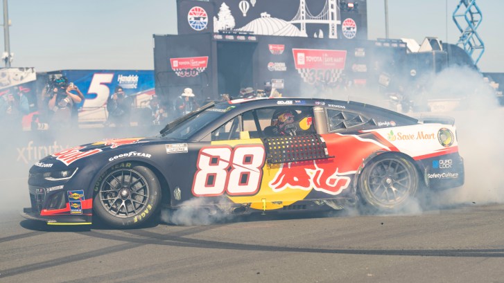 Shane Van Gisbergen Sonoma NASCAR