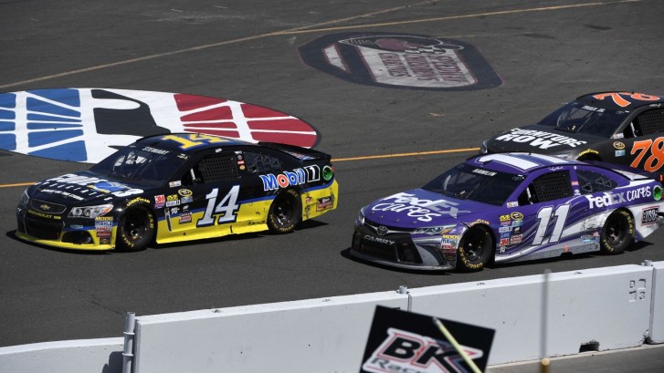 NASCAR Tony Stewart Sonoma