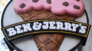 Ben and Jerry's sign