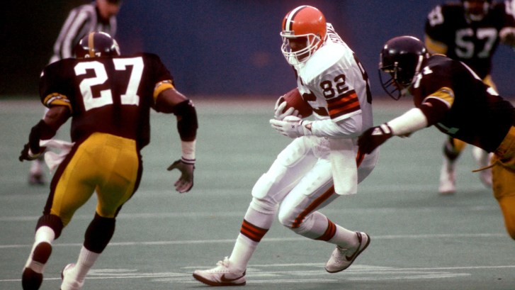 Browns and Steelers play in the 1980s