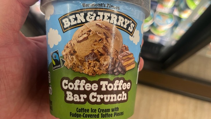 Ben and Jerry's Coffee Toffee Bar Crunch