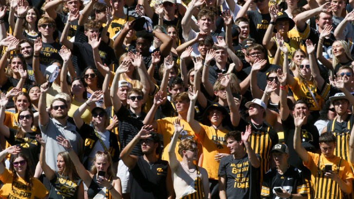 Hawkeye Wave, Iowa football