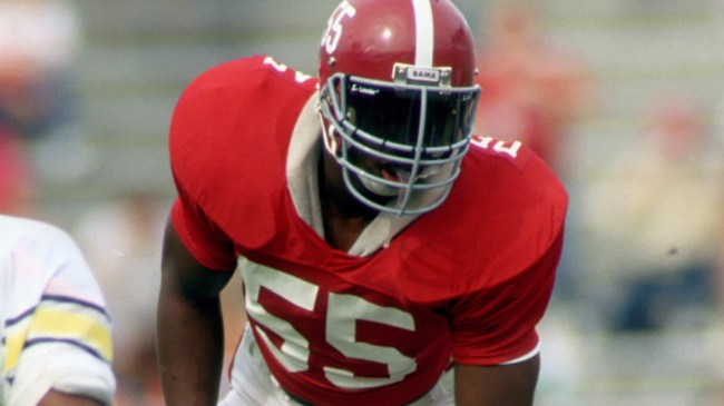Alabama linebacker Derrick Thomas