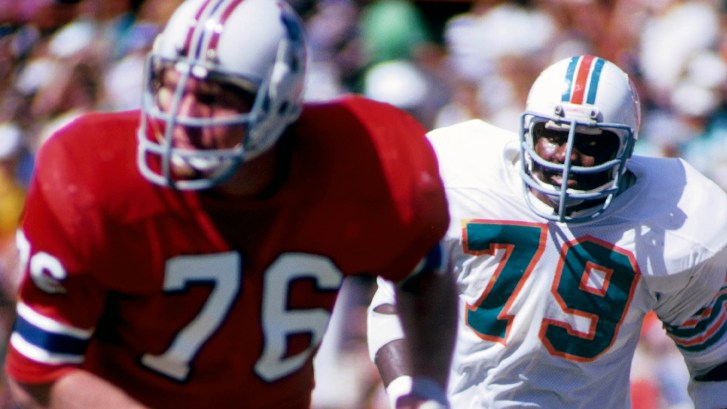 Patriots vs. Dolphins in 1970s