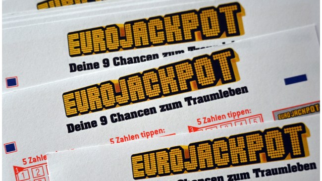 Eurojackpot lottery tickets