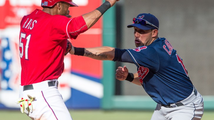 Cleveland Indians shortstop Asdrubal Cabrera