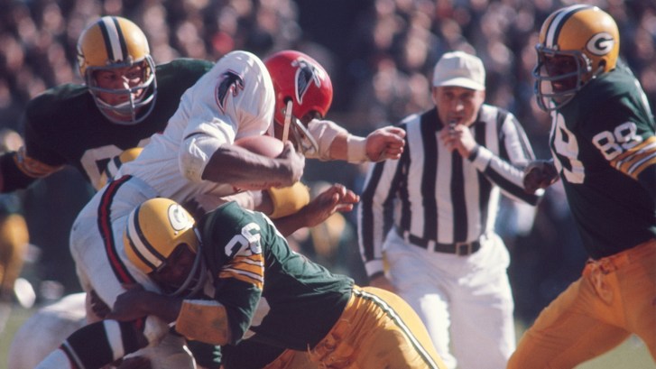 Falcons vs Packers in 1966