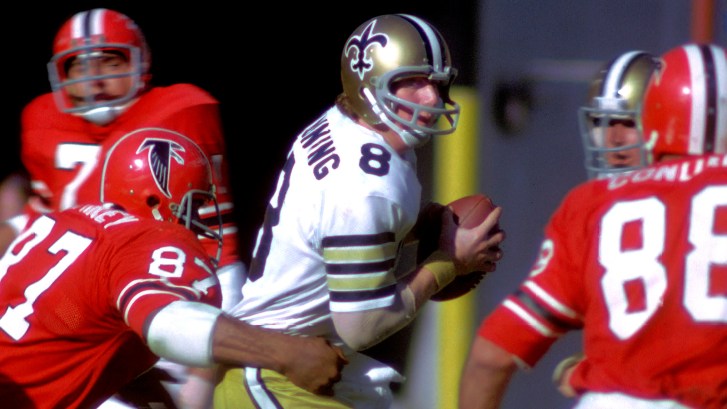 Falcons vs Saints in 1970s