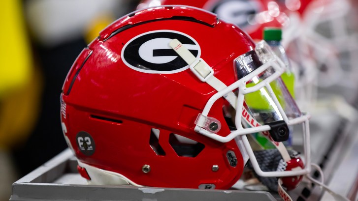 Georgia football helmet