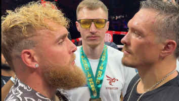 Jake Paul Faces Off With Oleksandr Usyk, Teases MMA Fight
