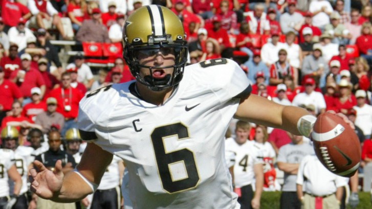Vanderbilt QB Jay Cutler