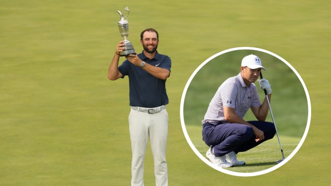 Jordan Spieth comments on Scottie Scheffler.