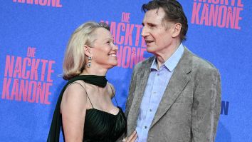 Liam Neeson Reportedly Dating ‘Naked Gun’ Co-Star Pamela Anderson, His First Public Relationship Since Giving Up Dating After Wife’s Tragic Death