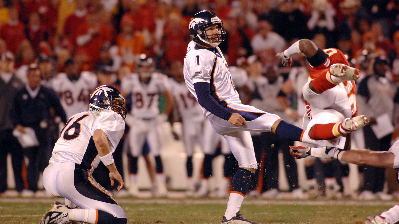 Jason Elam NFL field goal record