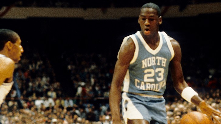 Michael Jordan at North Carolina