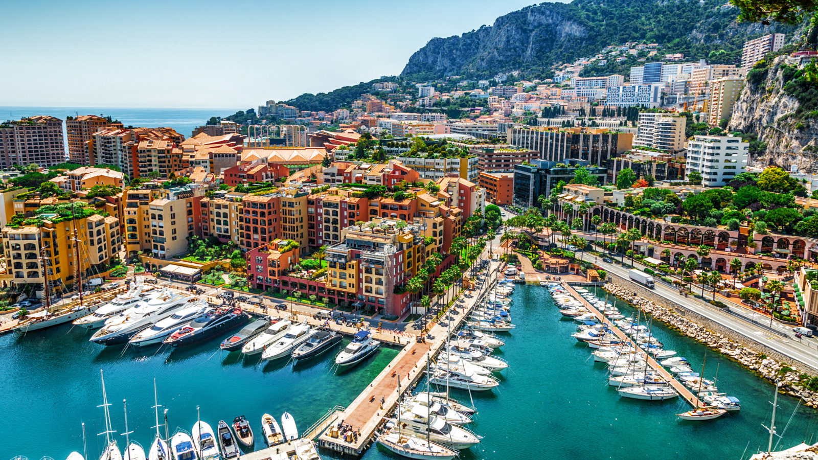 marina in Monaco