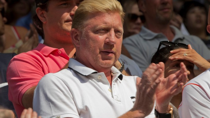 3 time Wimbledon champion Boris Becker