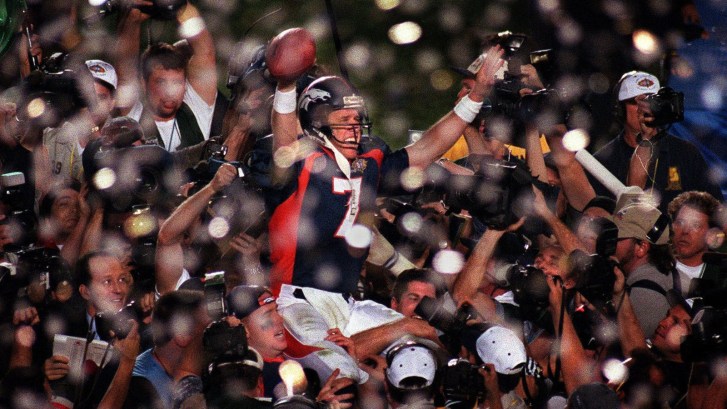 Denver Broncos win 1998 Super Bowl