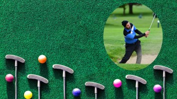 If You Got Paired With This Guy With A Mini Putter In The PGA Championship Of Canada Do You Quit The Round Or Keep Going?