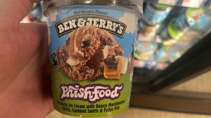 Ben and Jerry's Phish Food