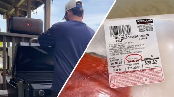 ‘Costco I Need A Refund Plus Damages’: Man Starts To Cook Wild-Caught Salmon On Traeger Grill. Then He Notices Something About It