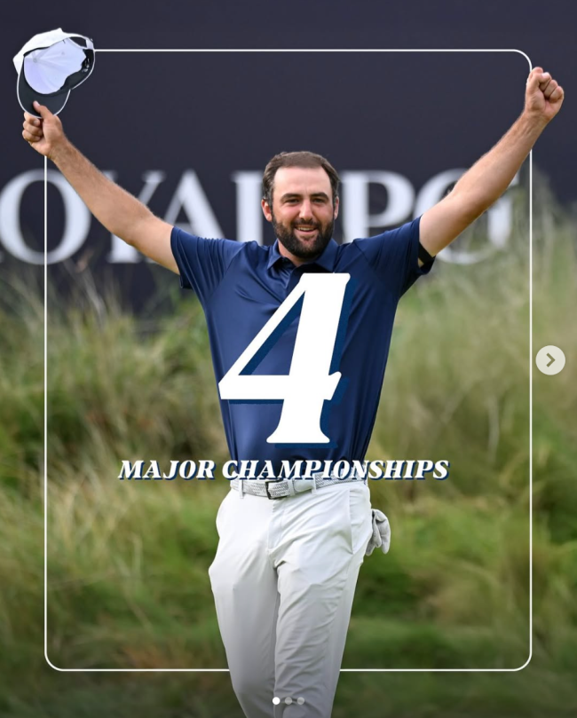 TaylorMade Scottie Scheffler hairline edit