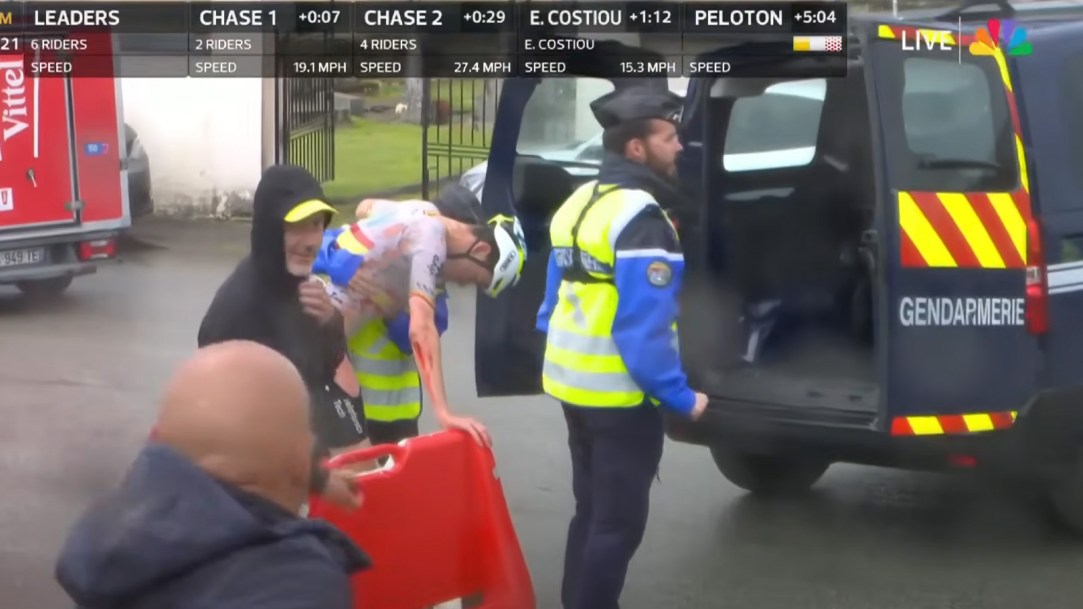 Tour de France Ivan Romeo Crash