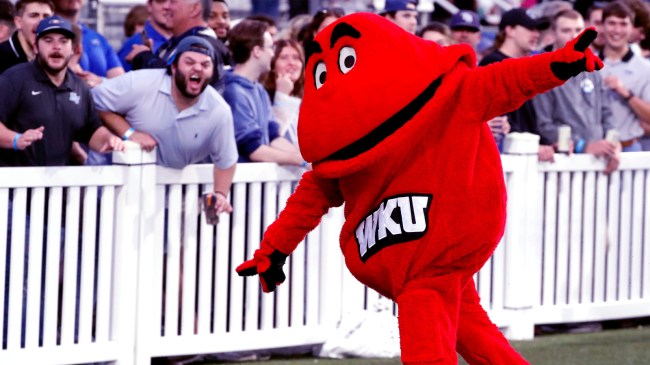 Big Red mascot Western Kentucky University