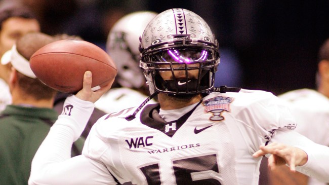 Hawaii QB Colt Brennan