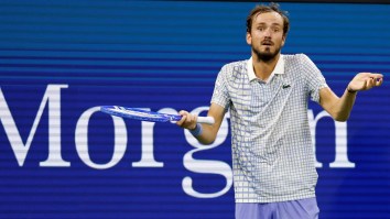 Bizarre Scene Breaks Out At The U.S. Open Leading To Former Champ Daniil Medvedev Berating Umpire