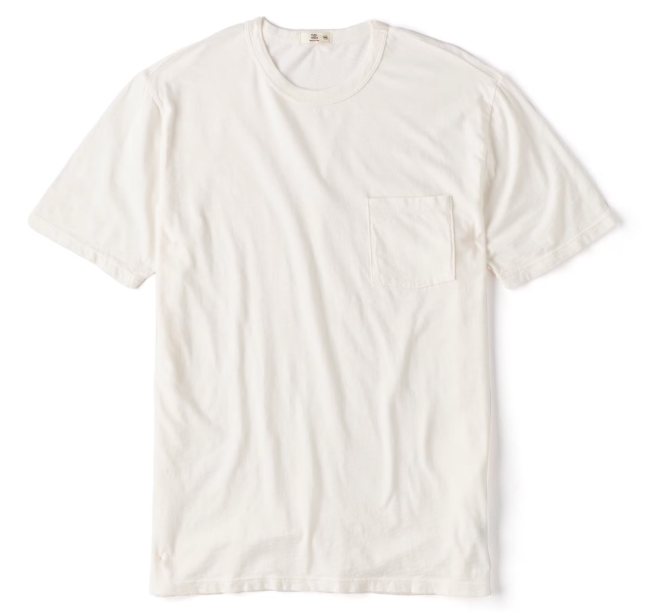 Flint and Tinder Vintage Slub Pocket T-Shirt