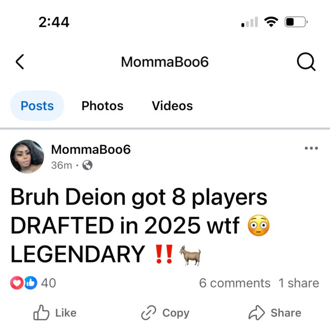 Boo Carter mom Facebook