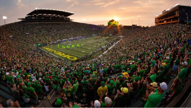 Oregon Autzen Stadium